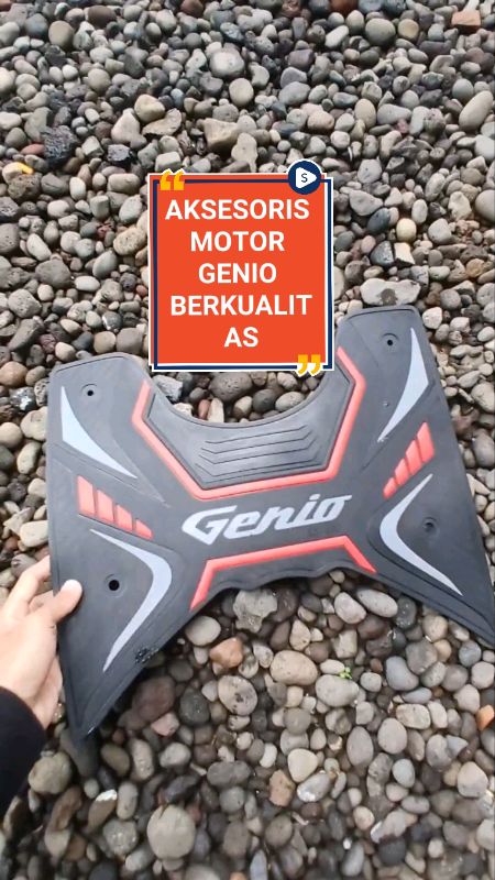 AKSESORIS MOTOR GENIO - Karpet Motor Genio#genio #karpetviral #karpetgenio