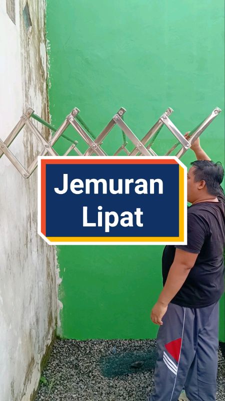 Musim hujan gini jemuran sering gak kering, pakai jemuran lipat aja #jemuranlipat #jemuranlipatdinding #jemuranminimalis #RacunShopee #PromoNonStop