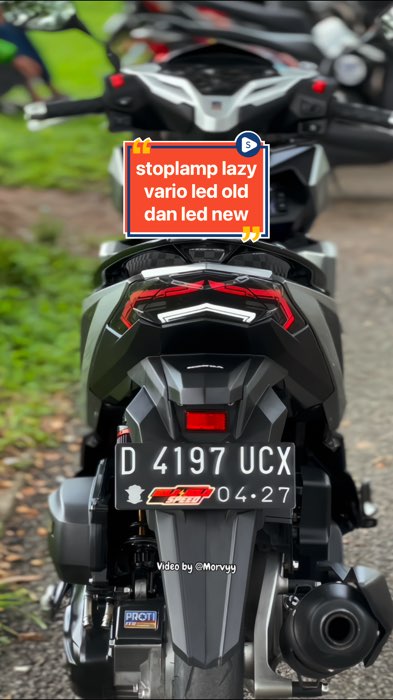 yakin nih vario kalian gamau pakai stoplamp lazy seganteng ini😍 #stoplamplazy #stoplamplazyvario #variomodifikasi