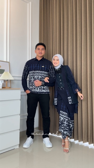 Duh cakep bgt kondangan sama dou pake warna navy😍🥰 #shopeevideo #ShopeeFashionHaul #shopereview #ShopeeLook #oitfitinspiration #outfitkondangan