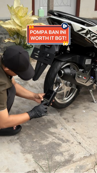 Yang masih gk percayaan sma pompa ban tnw ini bsa tonton smp habis 😎 #pompaban #pompa #pompaportable #pompabanelektrik #RacunShopee #SpillRacunShopee
