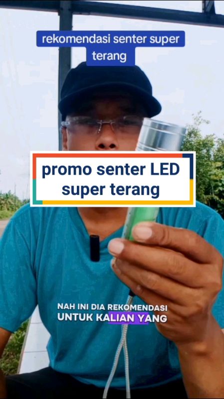 promo senter LED super terang #senter #senterpalingterang #senterledsuperterang #senterled #RacunShopee