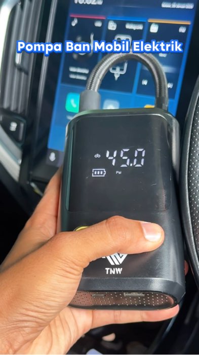 Pompa ban mobil elektrik portable #pompaban #pompabanmobil #pompabanmobilelektrik #pompabanelektrik