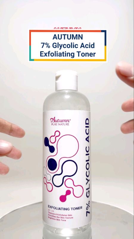 glycolic acid bikin kulit cerah maksimal! #autumn #glycolicacid #SpillRacunShopee #RacunShopee #DiskonRacunShopee #ShopeeBeautyHaul #GakNyeselBeliIni