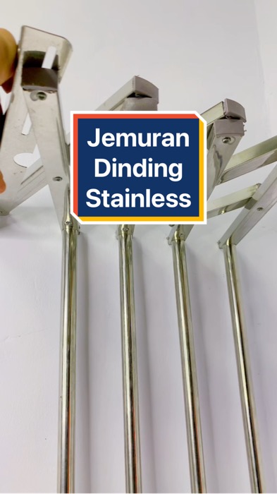 Jemuran Lipat Dinding #jemurandinding #jemurandindinglipat #jemurandindingstainless #jemuranbaju #jemuranlipatmurah #jemuranbajulipat
