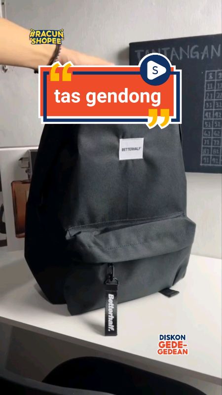 tas betterhalf yang wajib kamu punya 🤩 #TermurahDiShopee #ViralDiShopeeVideo #RacunShopeeCheck #CODinApa #SpillBawaBerkah #GratisOngkirRP0