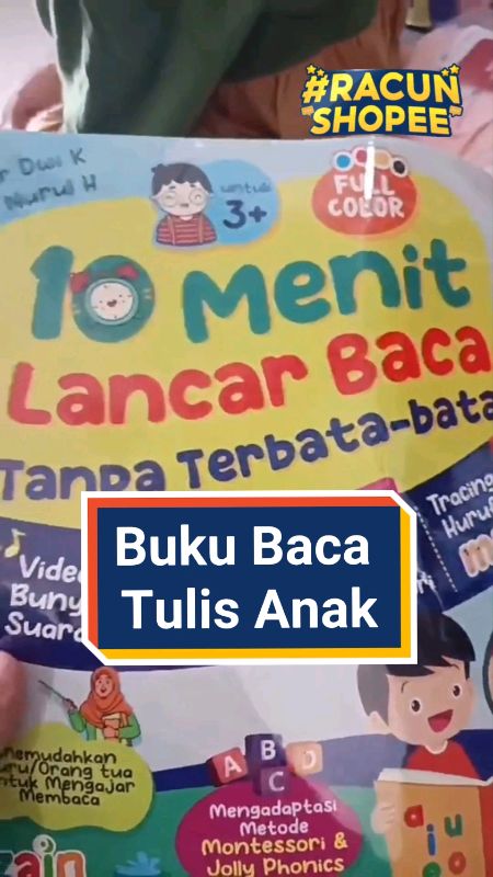 #bukuanak #bukubelajaranak #lancarmembaca #RacunShopee