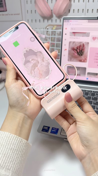 cutie mini powerbank! #powerbank