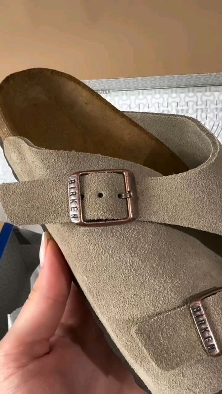 #Moretall - #Sandal #Slide #Slop #Pria #wanita #Birken #Suede #Vintage #Kekinian - #Noir #Series #ShopeeLook #RacunShopee