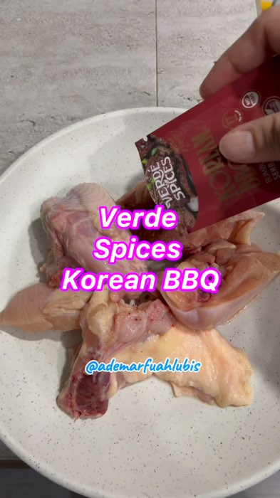 Verde Spices Bumbu Marinasi #verdespices #bumbumarinasiverdespices #verdespiceslowcalori #verdespicesmarinasi #verdespiceskoreanBBQ #berkahcreator
