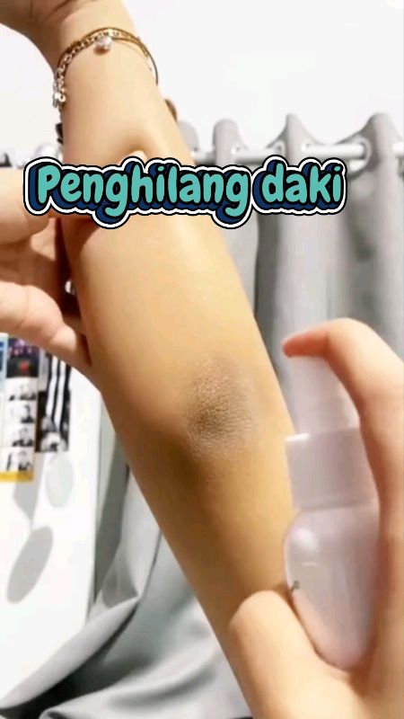 Spray penghilang daki pemutih leher ketiak dan area lain #GratisOngkirRP0 #penghilangdaki #spraypenghilangdaki #neipeelingspray #penghilangdakibersih