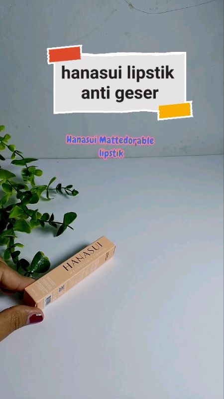 #hanasui #hanasuimattedorablelipstick #hanasuilipstik #lipstik #SpillBawaBerkah #ShopeeReview #berkahcreatorberlimpah