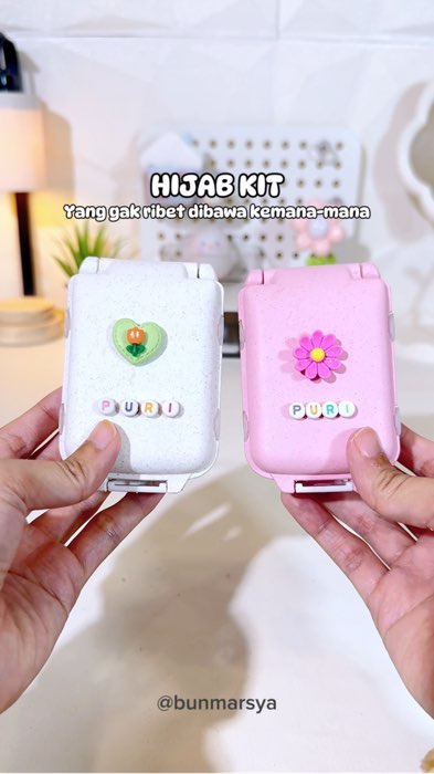 Hijab kit tempat peniti jarum pentul #RacunShopeeCheck #GakNyeselBeliIni #racunshopeemurah