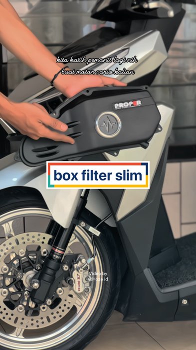 harga terjangkau, tapi bikin tampilan jadi cakep #boxfilterslimveloscope #boxfilterslim #variomodifikasi #RacunShopee #GratisOngkirRP0