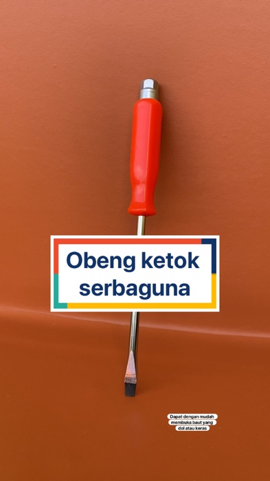 Obeng ketok serbaguna #obeng #obengketok #obengmultifungsi #obengketokmurah #obengketokbagus #obengplusminus #RacunShopee #GratisOngkirRP0 #Diskon40RB