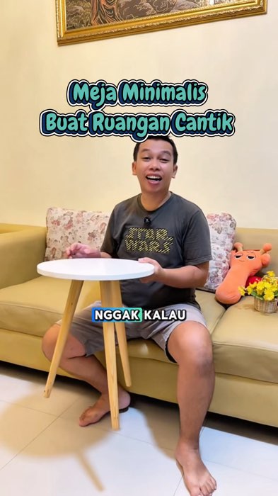 Meja Sudut Minimalis Kayu Finishing Cat Desain Estetik Cocok Dipakai Di Rumah dan Kantor #RacunShopee #DiskonRacunShopee #SpillRacunShopee #mejakayu