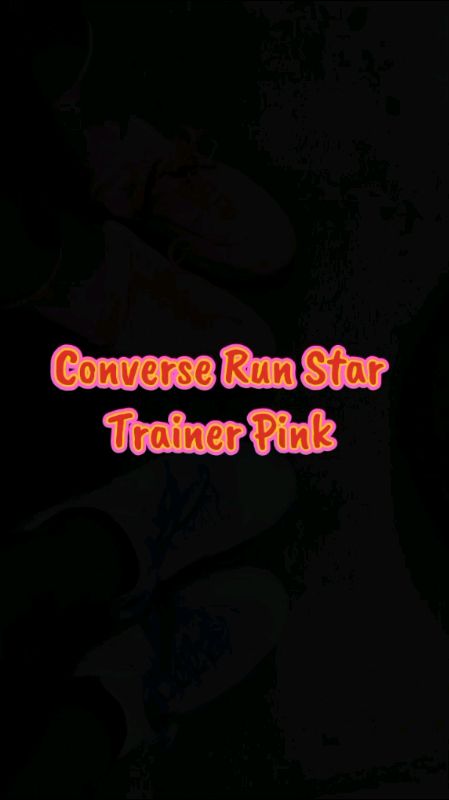 Converse Run Star Trainer Pink #converse