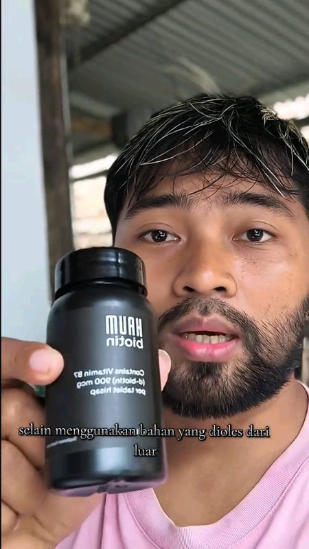 Biotin Booster Brewok & Rambut Pria Terbaik #RacunShopee #brewok #SpillRacunShopee #PromoNonStop #ShopeeLook #penumbuhrambut #obat #Diskon40RB