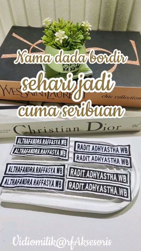 nama dada bordir #fyp #RacunShopee #SpillRacunShopee #SpillBawaBerkah #GratisOngkirRP0 #barangberfaedah #namadadabordir #bordirnama #BordirNamaDada
