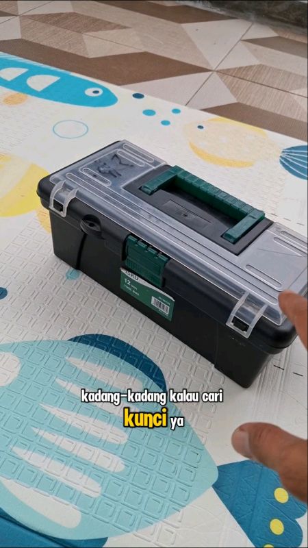 Tools box kotak perkakas 12 inch #kotakperkakas #toolbox #toolsbox #RacunShopee #boxperkakas #ShopeeCOD #ShopeeReview #perkakas
