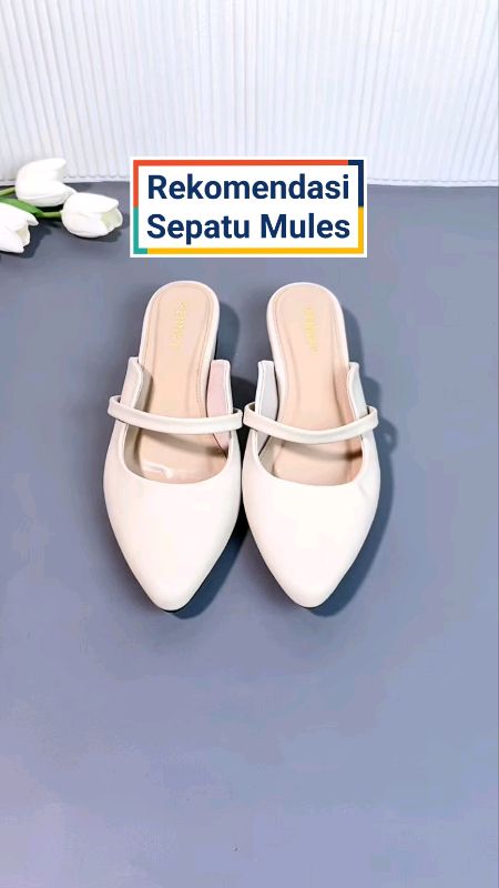 sepatu mules 3cm😍 #RacunShopee #TermurahDiShopee #ViralDiShopeeVideo #Diskon40RB #Diskon50Persen #ShopeeLook #sepatumules #sandalmules #muleswanita