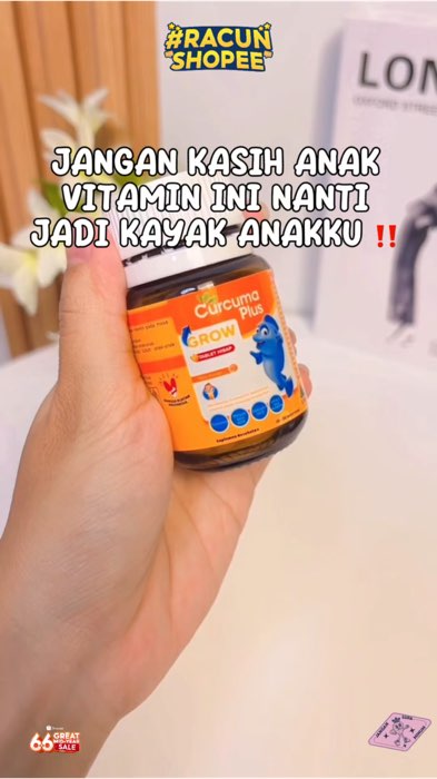 #RacunShopee #SpillBawaBerkah #DiskonRacunShopee #ViralDiShopeeVideo #TermurahDiShopee #curcuma #curcumaplus #curcumaplusgrowemulsion #vitaminanak
