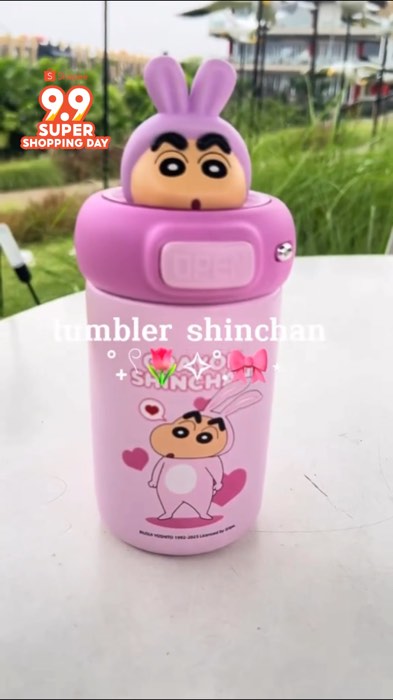 #tumbler #tumblershinchan #tumblerkopi #tumblerstainless #tumblerlucu #tumblerkarakter #99DibelanjainShopee #shopeevideo #viralvideo #fypツ