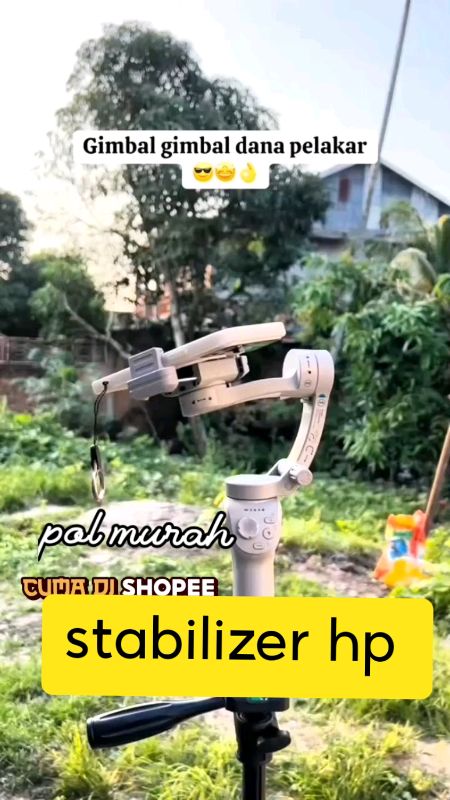 STABILIZER HP #stabilizer #gimbalstabilizer #gimbalhp #stabilizercamera #tripod #tripodbluetooth #alatngonten #vidioviral #perkakas #gratisongkir