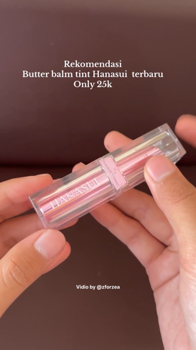 Simple elegan murah #butterbalmtinthanasui #liphanasuiviral #butterbalmtint #hanasuiterbaru #liptintviral #ShopeeLook #makeup