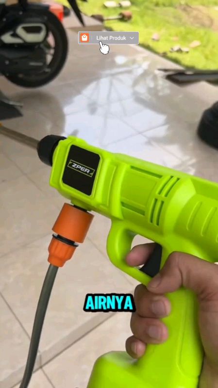 ZPER alat cuci motor mobil simpel praktis enak tinggal cuci sendiri dirumah #SpillBawaBerkah #RacunShopee #alatcucimotor #alatcucimobilmotor
