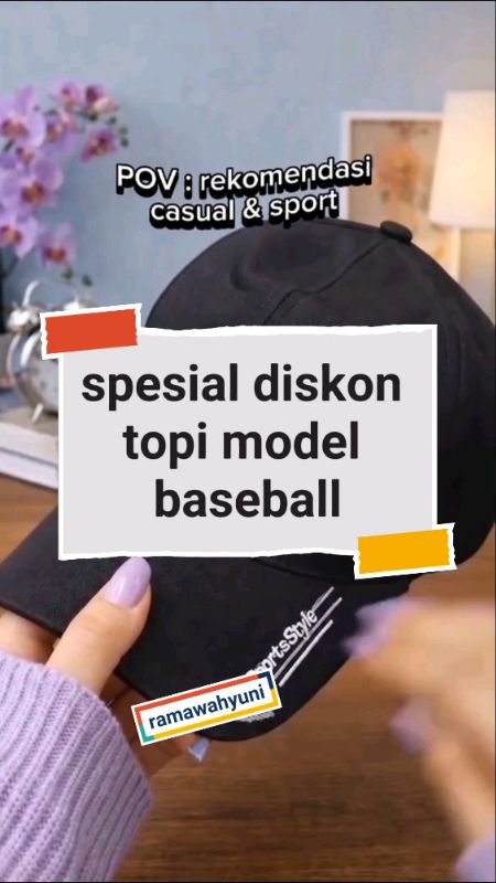 #topibaseball #topicasual #topiviral #topikeren #topikekinian #topimurah #topipremium #topipriawanita #topiolahraga #RacunShopee #ShopeeCOD