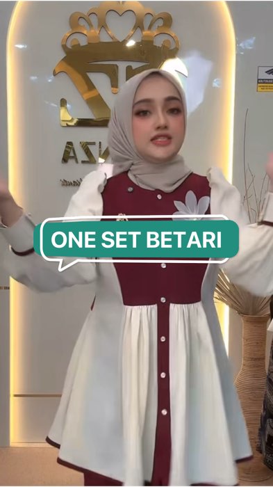 ￼Gwenza - Betari Setelan Celana Casual - Muslim Wanita#RacunShope #FashiondiShopee #fashionshopeehaul #SpillRacunShopee #RacunShopeeOOTD #setelan