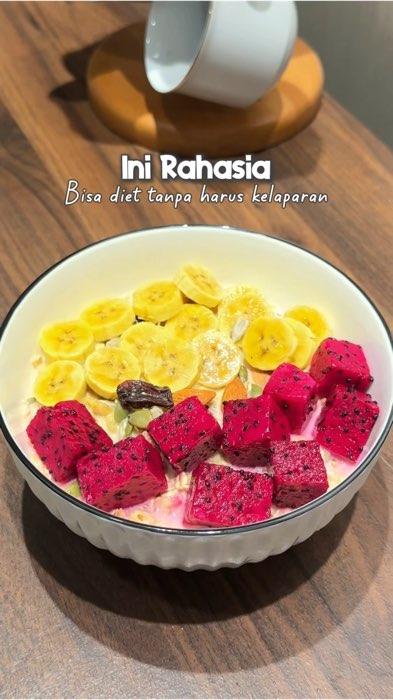 Andalan diet tanpa harus kelaparan. #makanandiet #makanansehat #camilansehat #oatmeal #sarapansehat