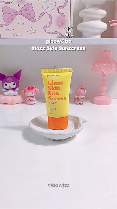 Glowing sepanjang hari, Cerahnya kerasa 2x💗 #gloowbi #gloowbe #gloowbisunscreen #sunscreen #sunscreenviral #RacunShopee #BeautyFashionFestival
