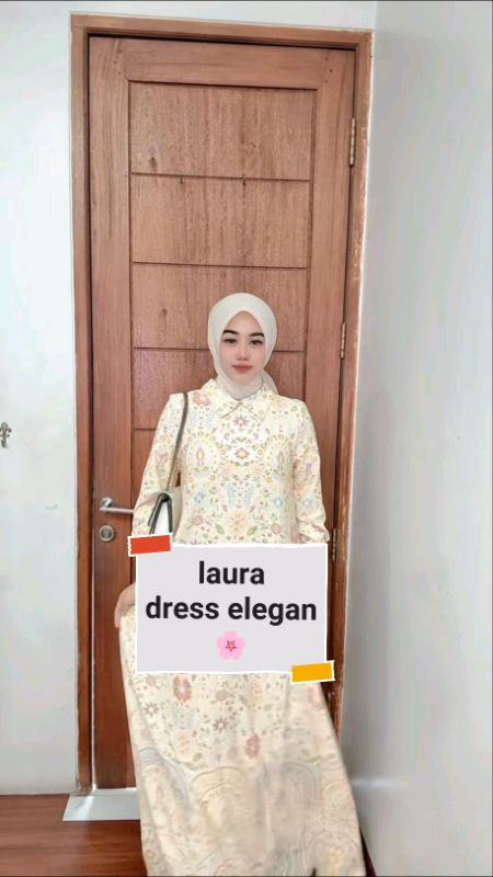 dress mewah elegant looks harganya 100 ribuan aja dongg✨🌻🦋🌿🤍🍂#outfitkondangan #GratisOngkirRP0 #ShopeeVideoCreator #jelitashopbogor