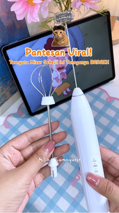 #SpillRacunShopee #handmixermini #handmixermurah #handmixerelektrik #RacunShopee  #PromoNonStop #frothermilk #frotherkopi #frotherelectric