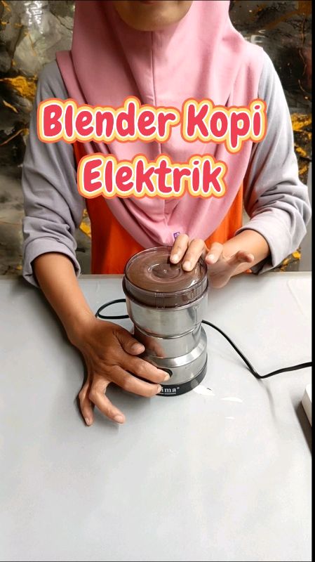 Blender Penggiling Kopi Elektrik Portable #blenderkopi #penggilingkopi