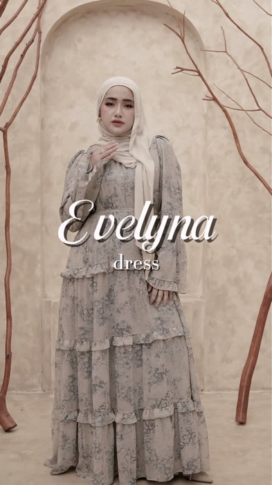 Ini namanya evelyna dress by gwenza, cantik ya bun🥰😍