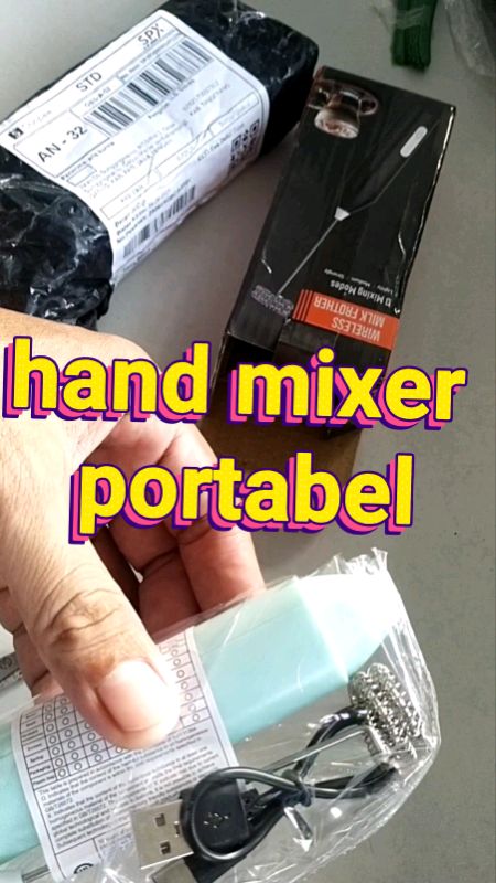 hand mixer portabel #ViralDiShopeeVideo #berandashopee #ShopeeVideoCreator #ShopeeReview #ShopeeCOD #SpillRacunShopee #keranjangshopee #shopeevideofee