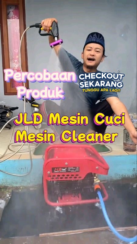 JLD Mesin Cuci Steam Mobil AC Motor / High Pressure Water T-2 / Mesin Cleaner #mesincleaner #jldmesincucijetcleaner #jldmesincucimobil #mesincucimobil