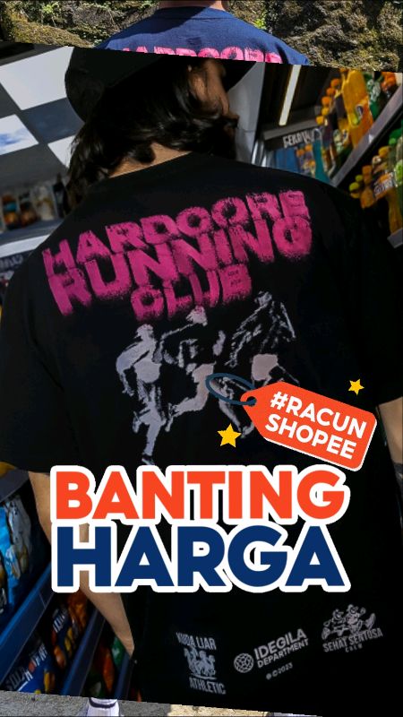 DISKON BANTING HARGA 100% COTTON 24'S MANUAL SILK SCREEN PRINTING #DiskonRacunShopee #Diskon50Persen #running #kaosmurah #kaosolahraga