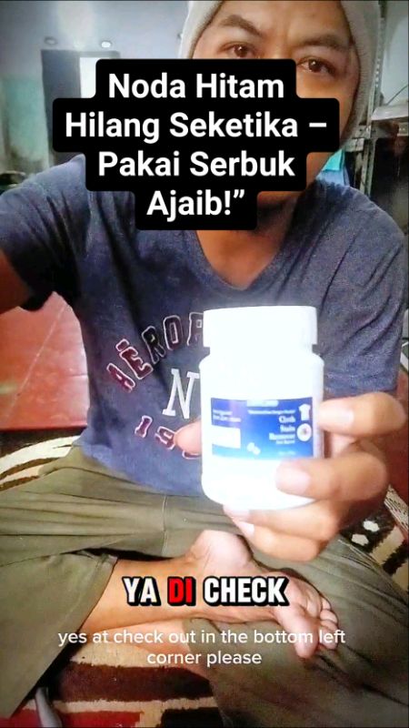 Serbuk Penghilang Noda Hitam – Hilangkan Noda Tinta & Membandel di Pakaian#ShopeeKuning #PenghilangNoda #PembersihBaju #NodaTintaHilang #LaundrySerbuk