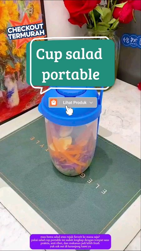 #cupsaladportable #alatrumahtangga #SpillBawaBerkah #RacunShopee #Diskon50Persen #ShopeeLook #DiskonRacunShopee #PejuangRupiah #SpillRacunShopee