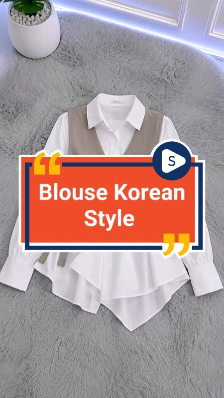 Blouse Korean Style #Diskon50Persen #SpillRacunShopee #RacunShopee #ShopeeCOD #ShopeeBeautyHaul #ShopeeFashionHaul #ShopeeLook #GratisOngkirRP0
