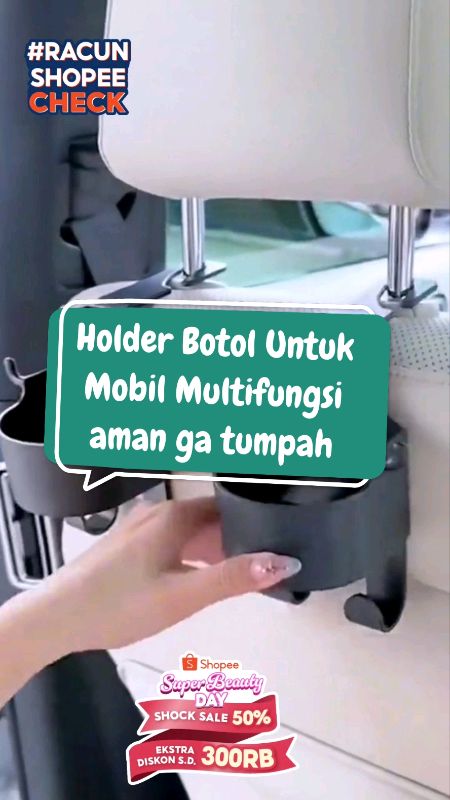 Holder botol mobil Serbaguna ♥️#RacunShopee #RacunShopeeCheck #ShopeeVideoCreator #videoshopee #RacunShopeeUnik #ViralDiShopeeVideo #DiskonRacunShopee