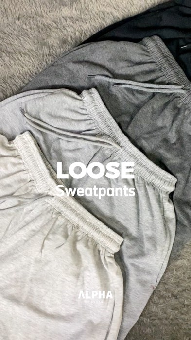 Asli ini rekomen banget si kaos mana 40kan doang 🤩 #loosesweatpants #baggysweatpants #Skena #skenaoutfit