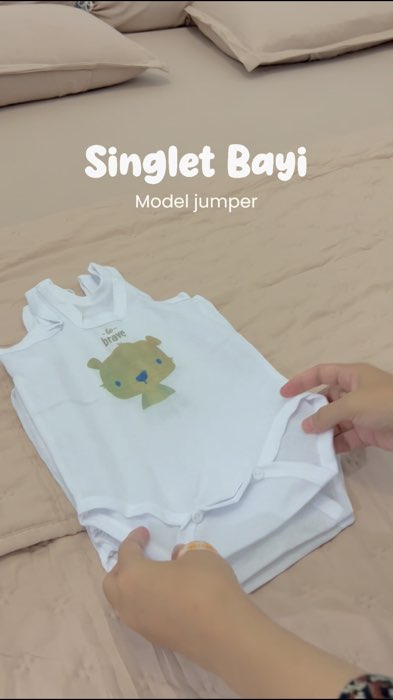 Singlet bayi jumper #singletbayi #singletbayijumper #singletjumper #RacunShopee #shopeevideo #ViralDiShopeeVideo #GratisOngkirRPO #ShopeeCOD
