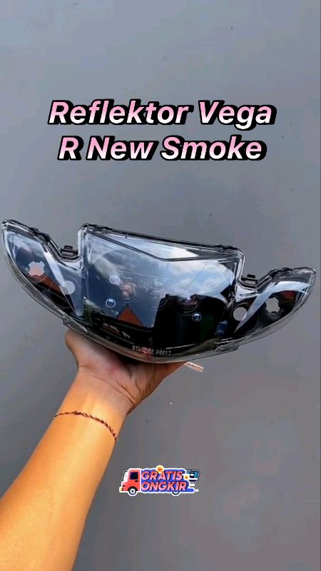 Reflektor Vega R New Hitam Smoke #PromoNonStop #GratisOngkirRPO #SpillBawaBerkah #ViralDiShopeeVideo #RacunShopee