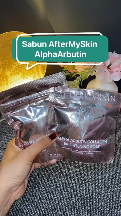 Sabun AfterMySkin #aftermyskin #alphaarbutin #aftermyskinalphaarbutin #GratisOngkirRP0 #ViralDiShopeeVideo #SpillRacunShopee #RacunShopee
