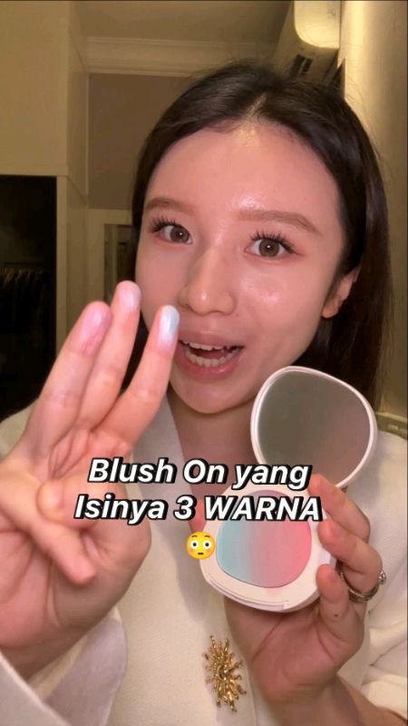 #blushon 3 warna 😳 untung bgt beli 1 dpt 3 warna #makeup #barenbliss #bnb #barenblissmoistmochi #blushonviral #barenblissblushon #mochiblush